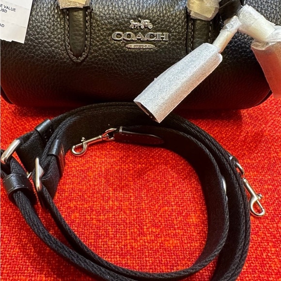 ❤️❤️❤️Coach mini Lacey crossbody/handbag+mini tassel charm❤️❤️❤️ - Picture 10 of 14